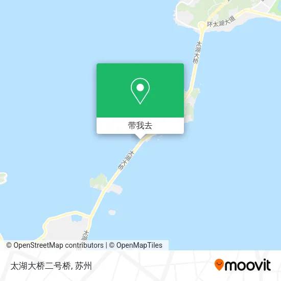 太湖大桥二号桥地图
