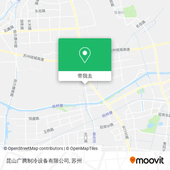 昆山广腾制冷设备有限公司地图