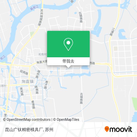 昆山广钛精密模具厂地图
