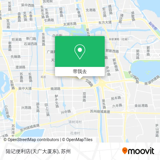 陆记便利店(天广大厦东)地图