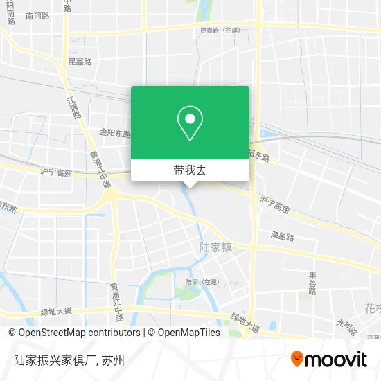 陆家振兴家俱厂地图