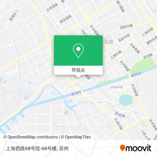 上海西路68号院-68号楼地图