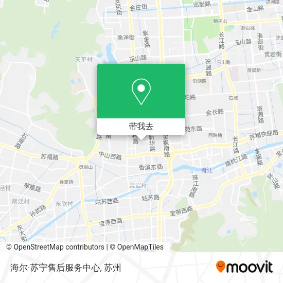 海尔·苏宁售后服务中心地图