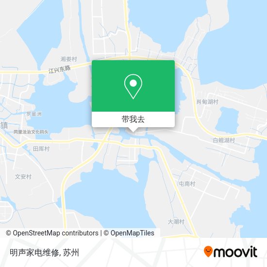 明声家电维修地图