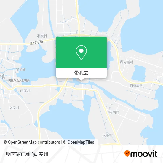 明声家电维修地图