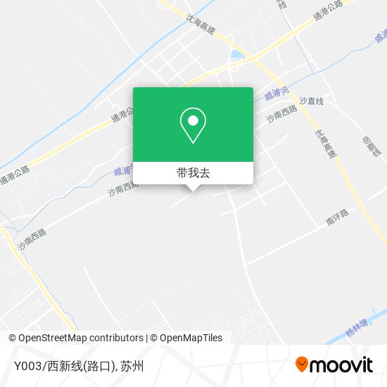Y003/西新线(路口)地图