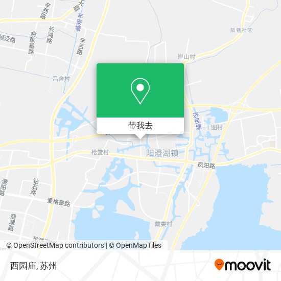 西园庙地图