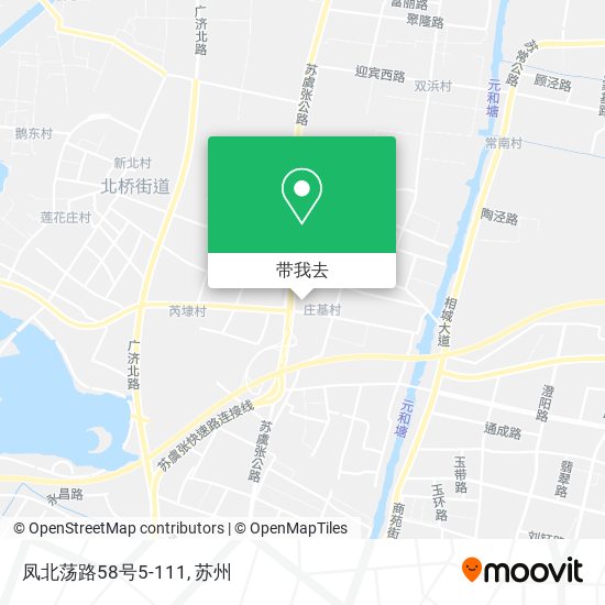 凤北荡路58号5-111地图