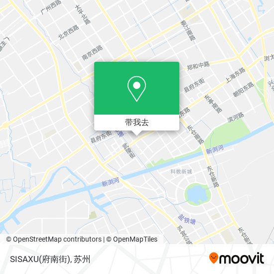 SISAXU(府南街)地图