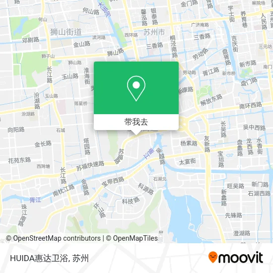 HUIDA惠达卫浴地图