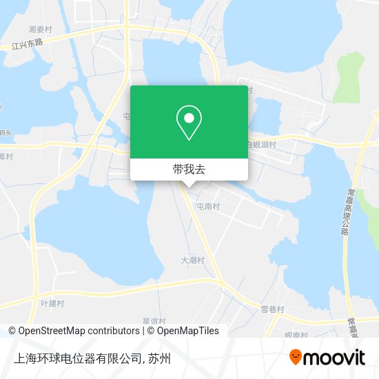 上海环球电位器有限公司地图