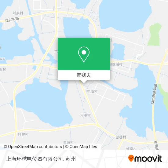 上海环球电位器有限公司地图