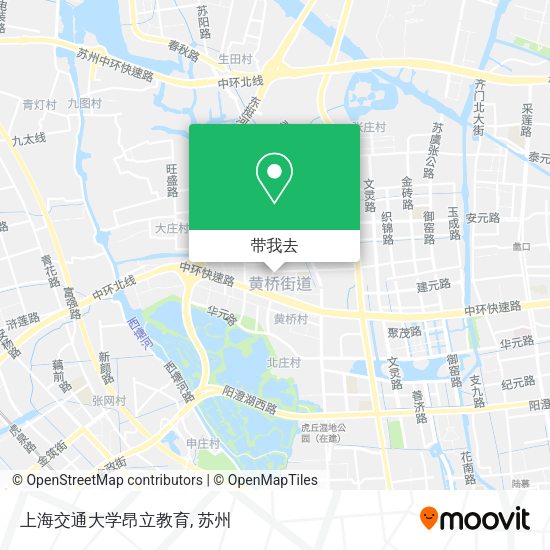 上海交通大学昂立教育地图