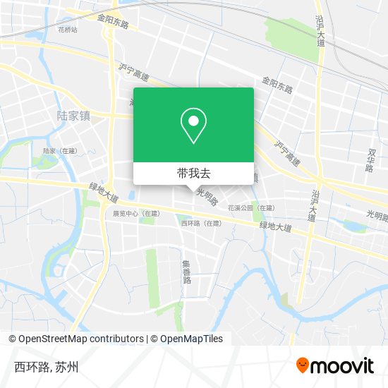 西环路地图