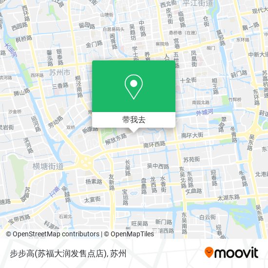 步步高(苏福大润发售点店)地图