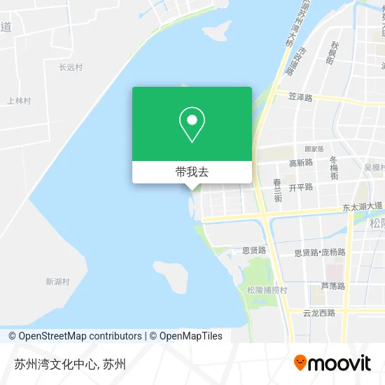 苏州湾文化中心地图