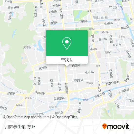 川御养生馆地图