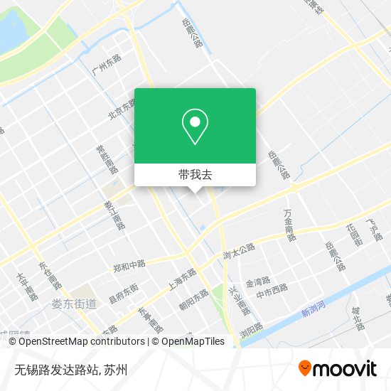 无锡路发达路站地图