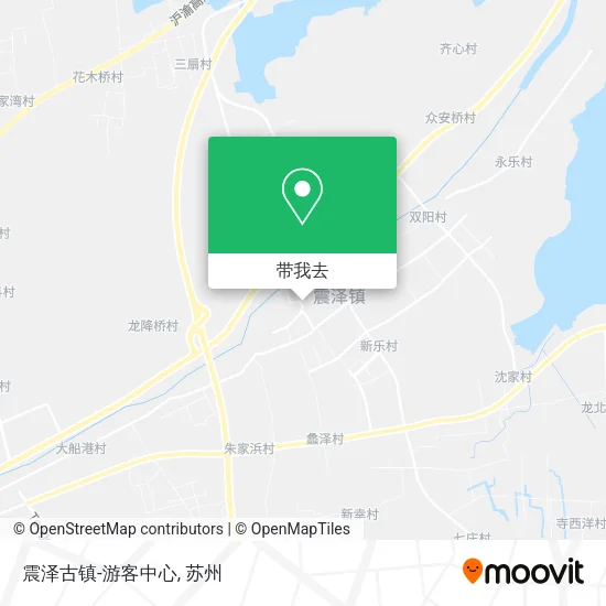 震泽古镇-游客中心地图