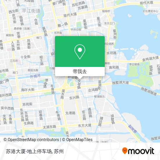 苏港大厦-地上停车场地图