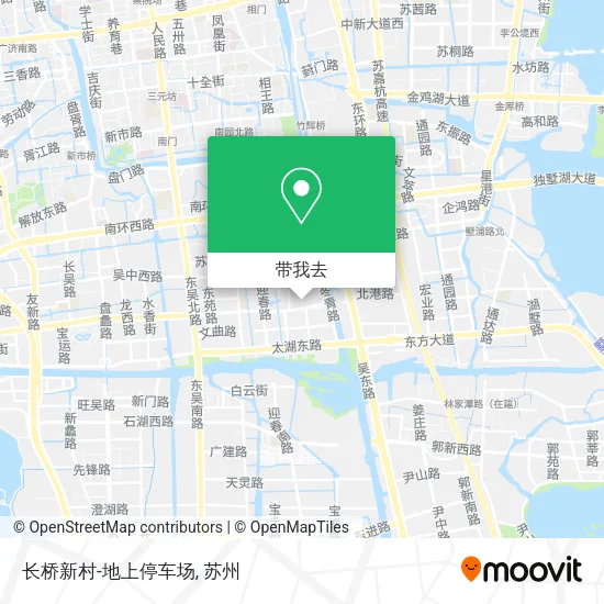 长桥新村-地上停车场地图