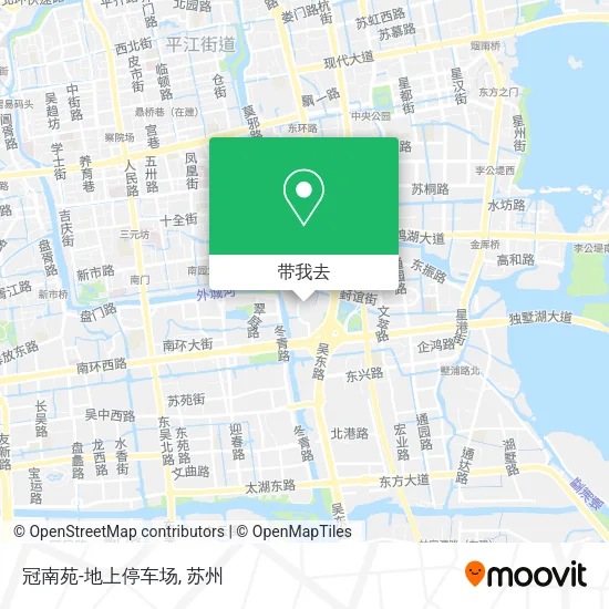 冠南苑-地上停车场地图