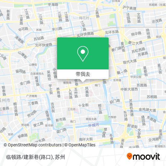 临顿路/建新巷(路口)地图