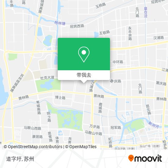 道字圩地图