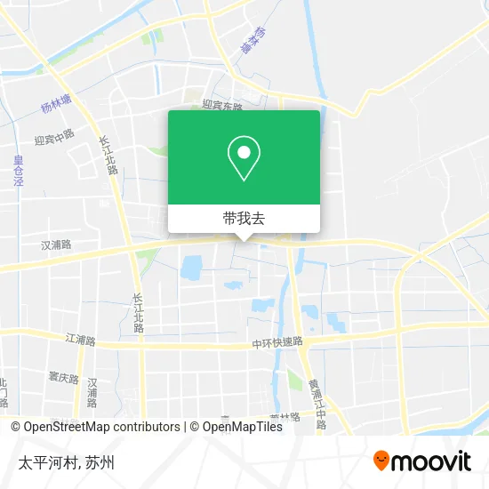 太平河村地图