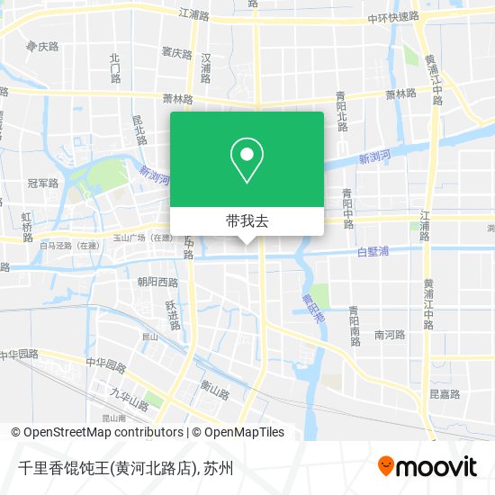 千里香馄饨王(黄河北路店)地图