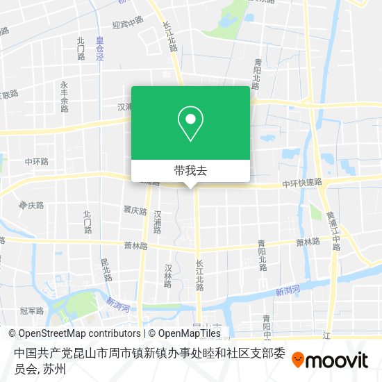中国共产党昆山市周市镇新镇办事处睦和社区支部委员会地图