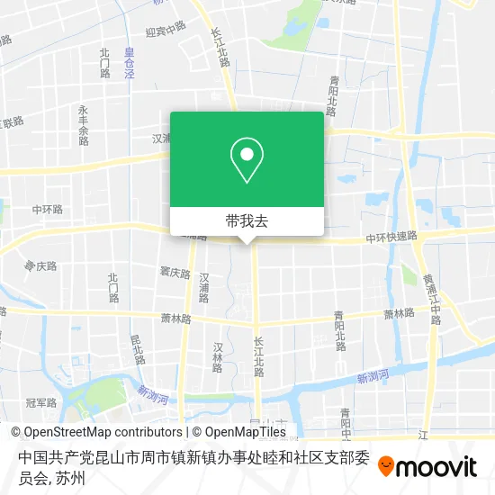 中国共产党昆山市周市镇新镇办事处睦和社区支部委员会地图
