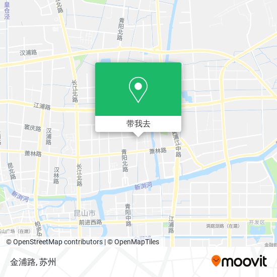 金浦路地图