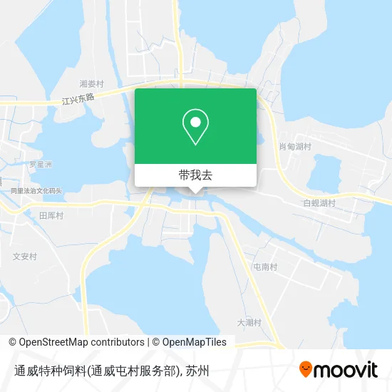 通威特种饲料(通威屯村服务部)地图