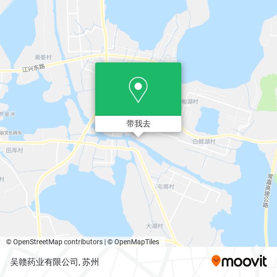 吴赣药业有限公司地图