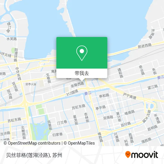 贝丝菲格(莲湖泾路)地图
