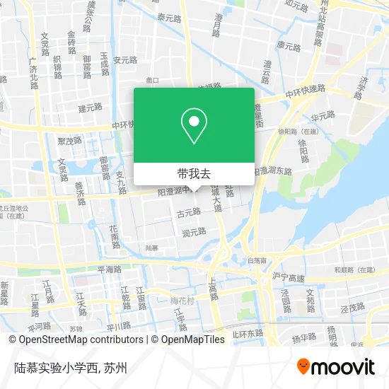 陆慕实验小学西地图