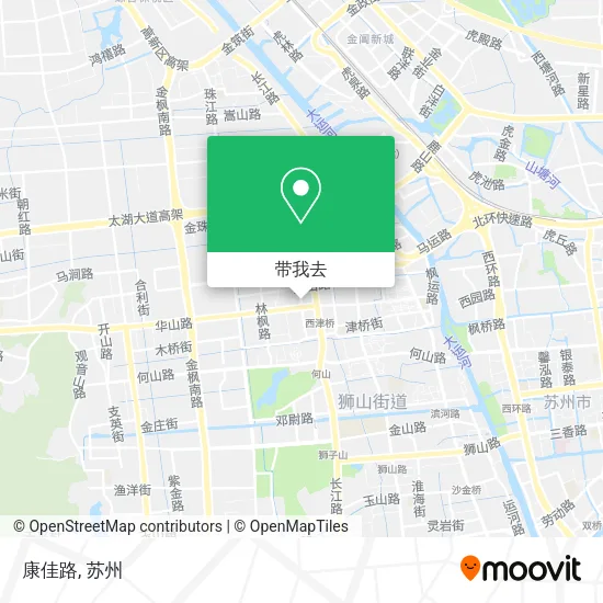 康佳路地图