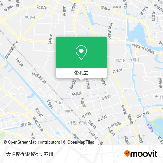 大通路华桥路北地图