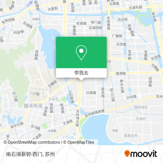 南石湖新邨-西门地图