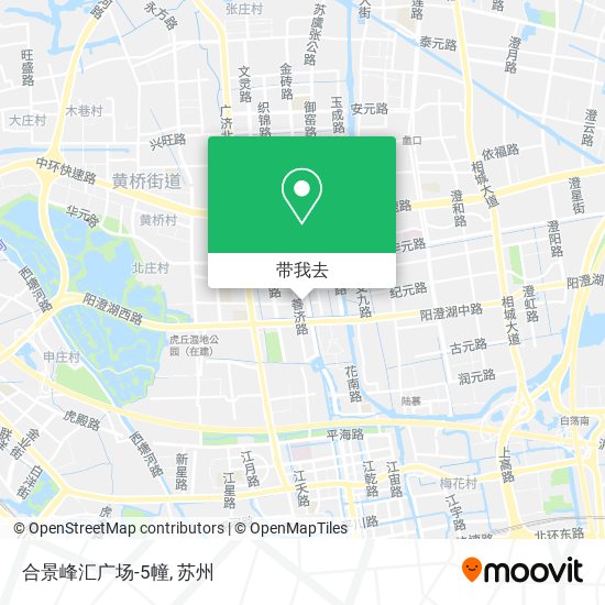合景峰汇广场-5幢地图