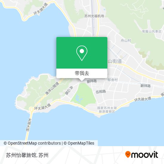 苏州怡馨旅馆地图