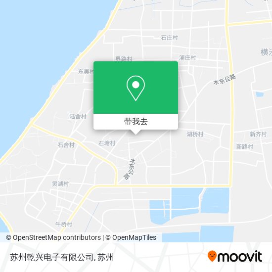苏州乾兴电子有限公司地图