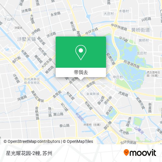星光耀花园-2幢地图