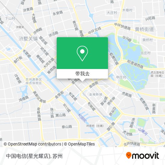 中国电信(星光耀店)地图
