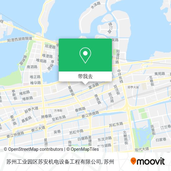 苏州工业园区苏安机电设备工程有限公司地图