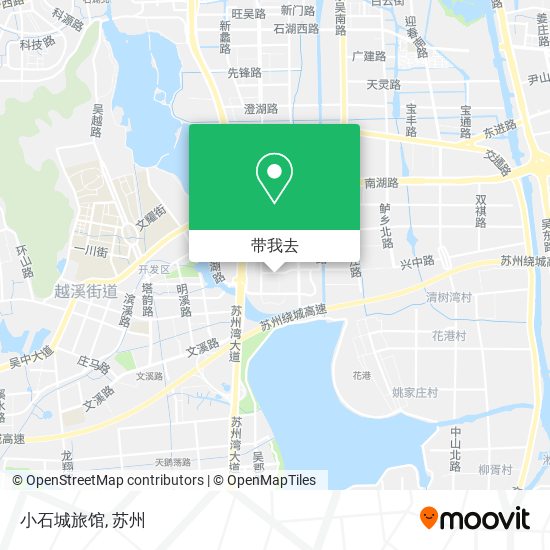 小石城旅馆地图