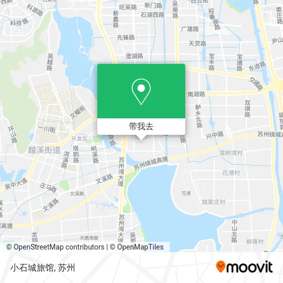 小石城旅馆地图