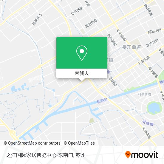 之江国际家居博览中心-东南门地图