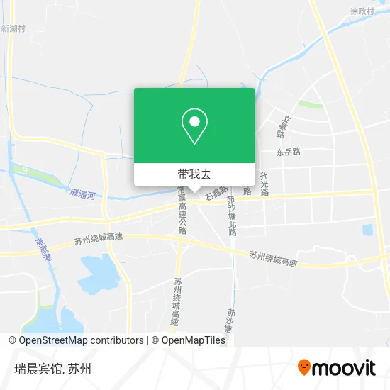 瑞晨宾馆地图